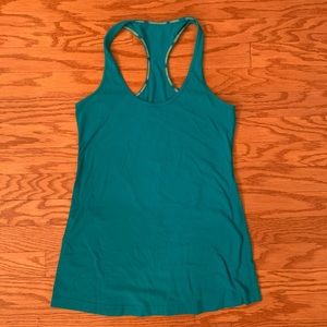 COPY - Lululemon turquoise tank top